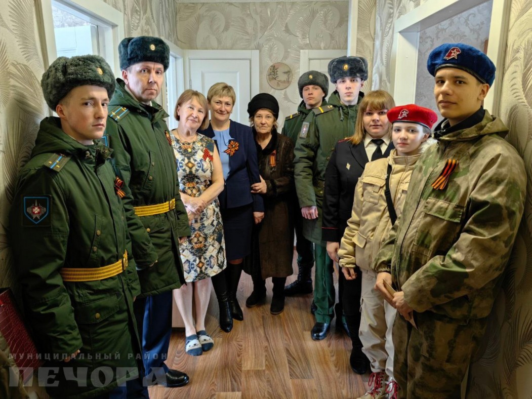 В Печоре ветеранов Великой Отечественной войны поздравили с Днем Победы